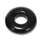 Oxballs - Atomic Jock Do-Nut-2 Cock Ring  Black 840215100252 Rubber Cock Ring (Non Vibration)