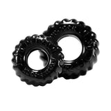 Oxballs - TruckT Cock & Ball Ring Set Pack of 2 (Black) OX1028 CherryAffairs