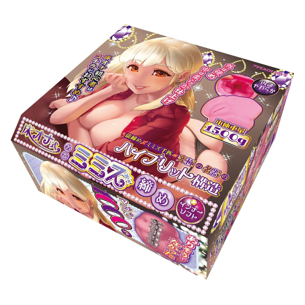 Peach Toys - Floor Icco Thightening Onahole 1.5kg (Pink) PCT1007 CherryAffairs