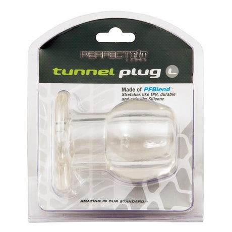 Perfect Fit - Large Tunnel Plug (Clear) PF1027 CherryAffairs