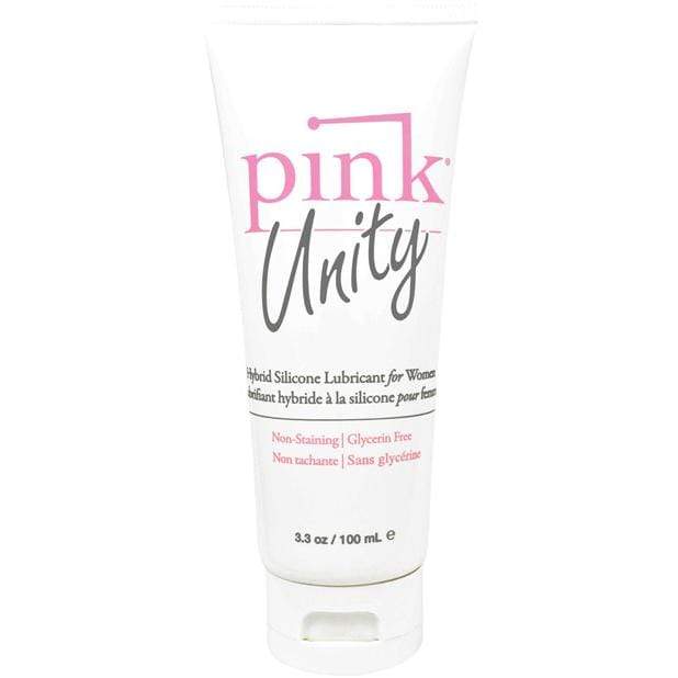 Pink - Unity Hybrid Silicone Based Lubricant for Woman 3.3oz PI1018 CherryAffairs