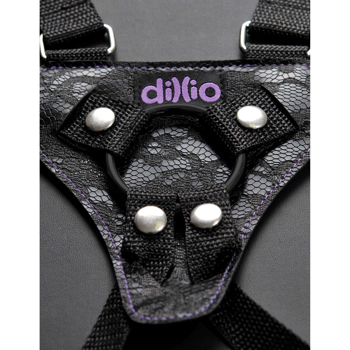 Pipedream - Dillio Strap On Suspender Harness Set 6" (Purple) PD1877 CherryAffairs