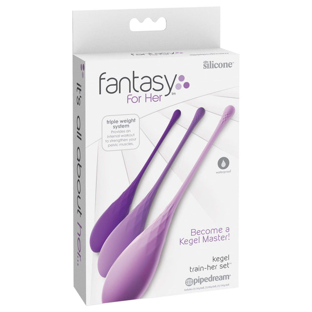 Pipedream - Fantasy For Her Kegel Balls Train Her Set (Purple) PD1801 CherryAffairs