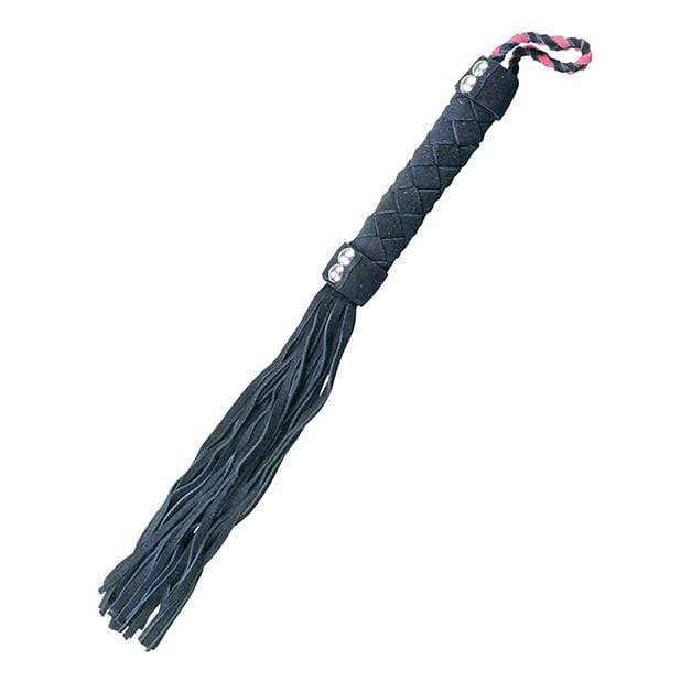 Plesur - Leather Flogger 15" (Black) OT1112 CherryAffairs