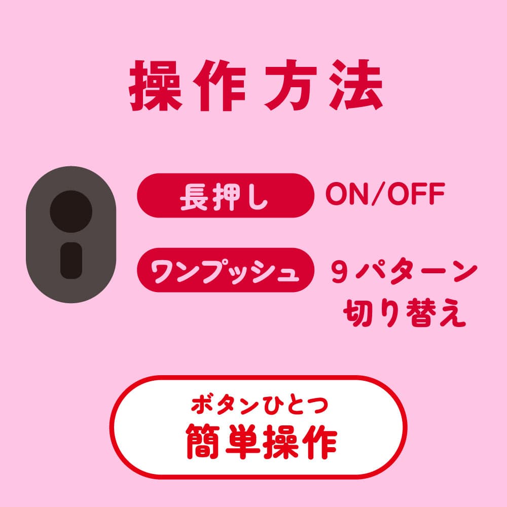PPP - Overtake Pocket Denma Clit Massager (Black)    Clit Massager (Vibration) Rechargeable