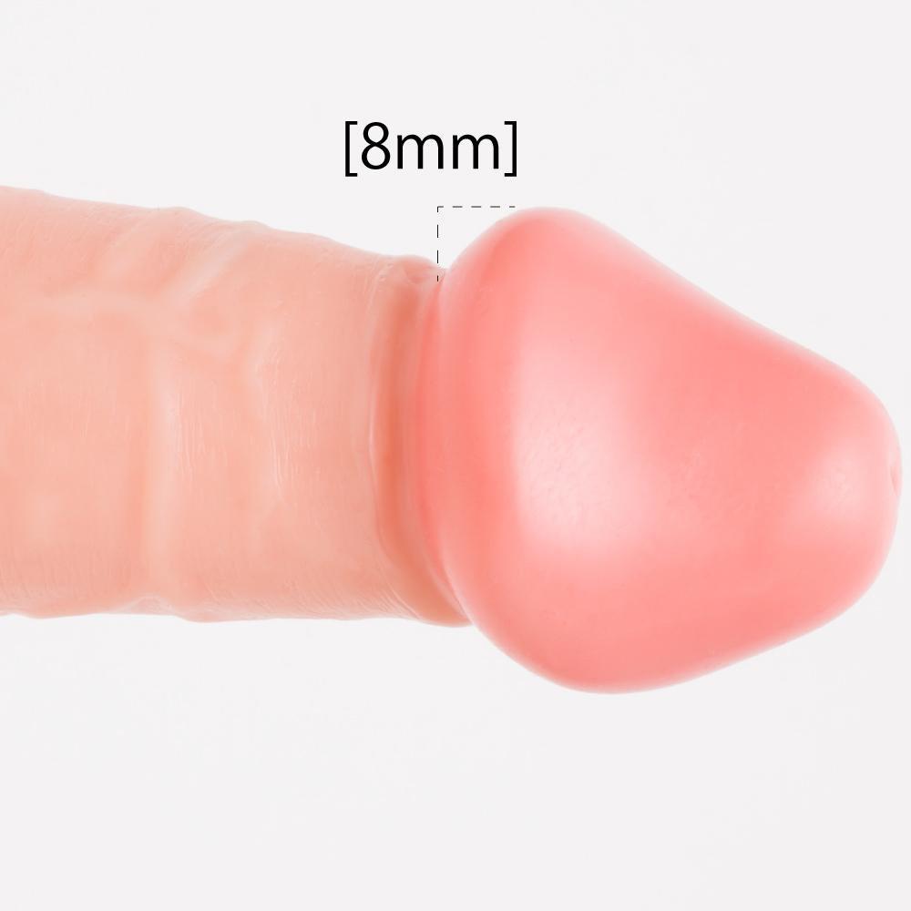 PPP - Punitto Real Meiki Dildo 14cm (Beige) PPP1020 CherryAffairs