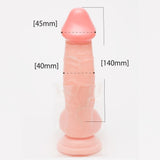 PPP - Punitto Real Meiki Dildo 14cm (Beige) PPP1020 CherryAffairs