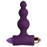 RocksOff - 7 Speed Bubbles Petite Sensations Anal Beads (Purple) RO1042 CherryAffairs