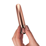 Rocksoff - Ellipse Sensual Harmony Bullet Vibrator (Metallic Dusk Pink) RO1072 CherryAffairs