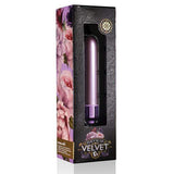 RocksOff - Touch of Velvet Bullet Vibrator (Purple) RO1051 CherryAffairs