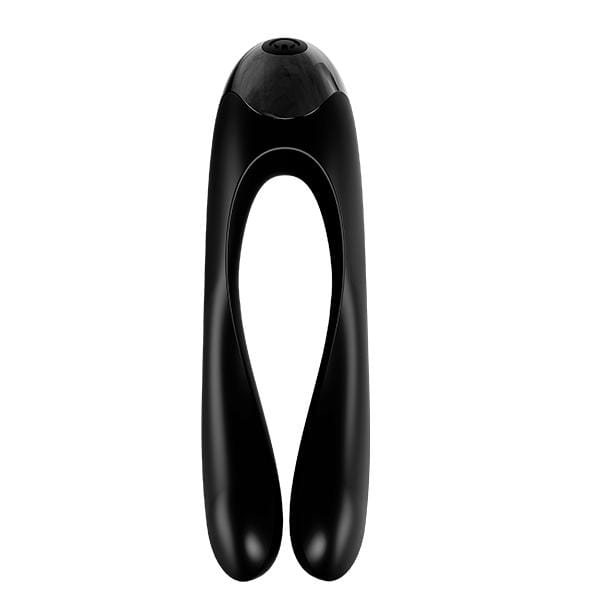 Satisfyer - Candy Cane Finger Vibrator (Black) STF1141 CherryAffairs