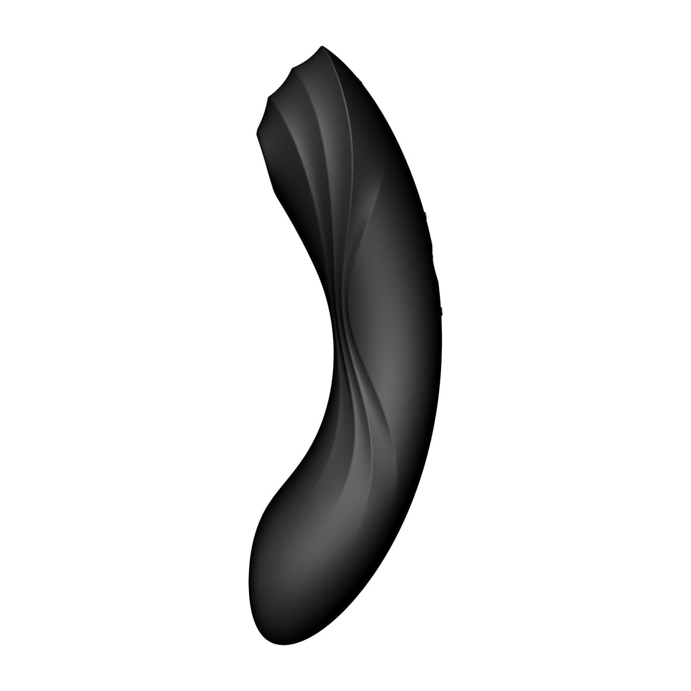 Satisfyer - Curvy Trinity 4 Insertable G-Spot Clitoral Air Stimulator Vibrator (Black)    G Spot Dildo (Vibration) Rechargeable