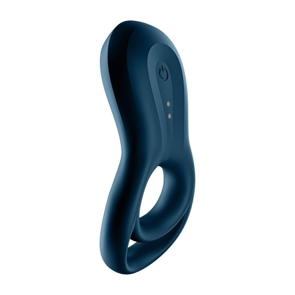 Satisfyer - Epic Duo Bluetooth App-Controlled Silicone Vibrating Cock Ring (Navy) STF1204 CherryAffairs