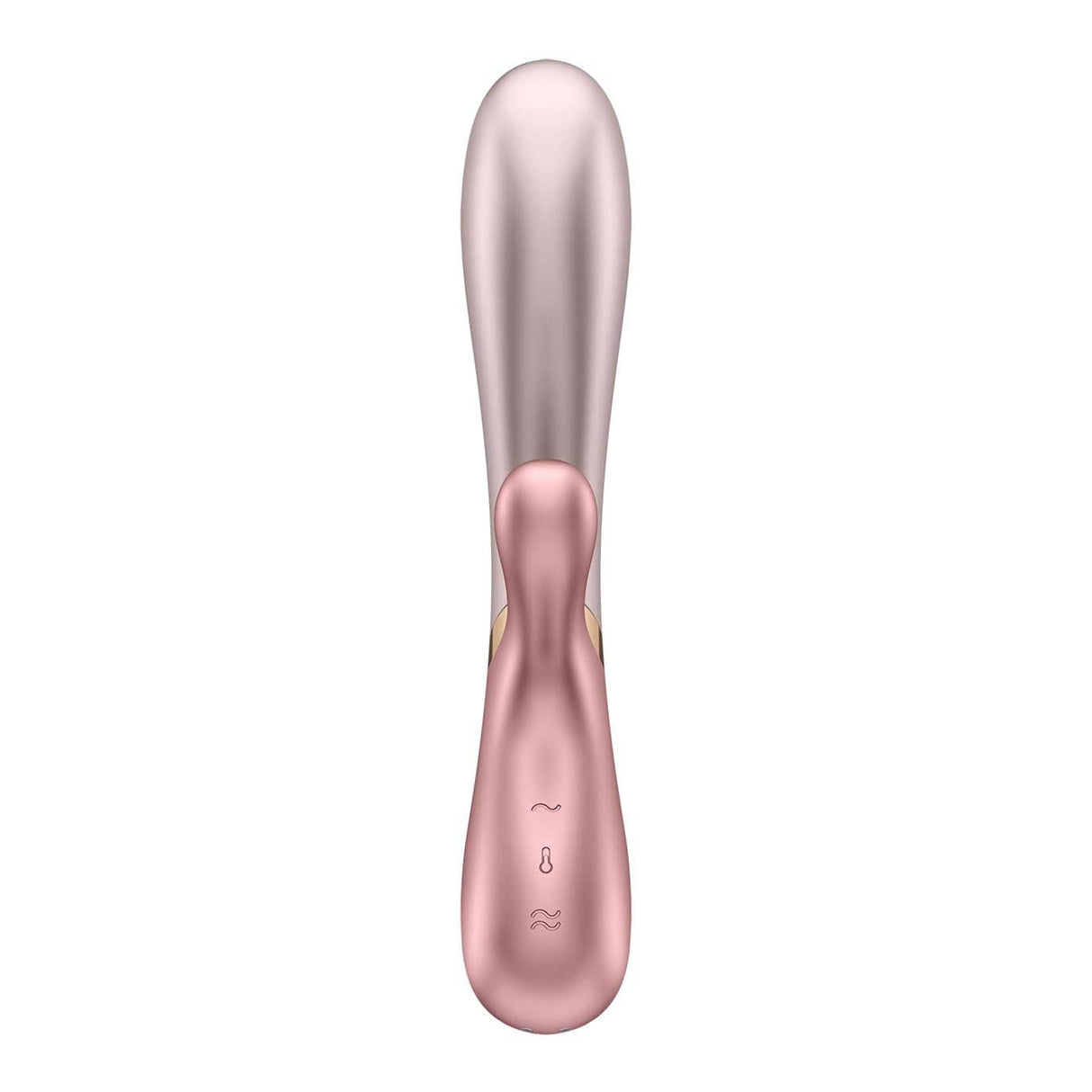 Satisfyer - Hot Lover Warming Rabbit Vibrator with Bluetooth and App (Pink/Dark Pink) STF1179 CherryAffairs