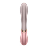 Satisfyer - Hot Lover Warming Rabbit Vibrator with Bluetooth and App (Pink/Dark Pink) STF1179 CherryAffairs