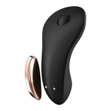 Satisfyer - Little Secret App-Controlled Panty Vibrator with Remote Control (Black) STF1151 CherryAffairs