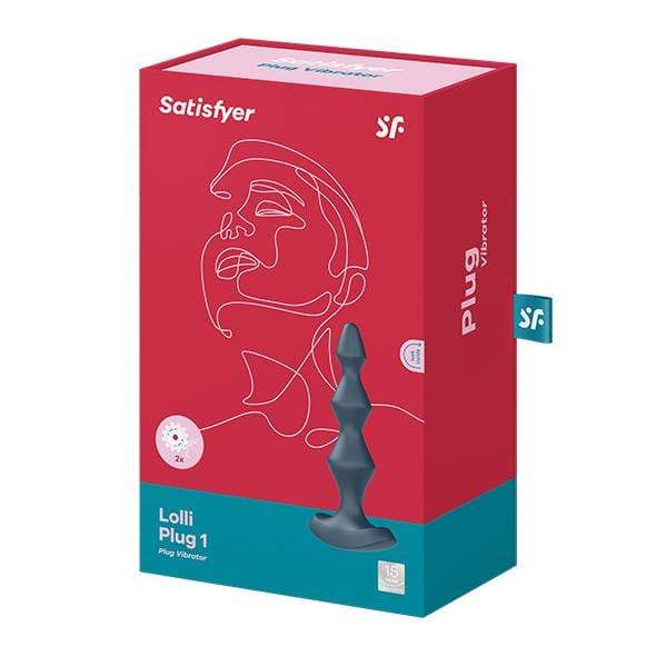 Satisfyer - Lolli Anal Plug 1 Vibrator (Dark Teal) STF1146 CherryAffairs