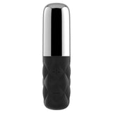 Satisfyer - Mini Sparkling Darling Bullet Vibrator (Chrome/Black) STF1086 CherryAffairs