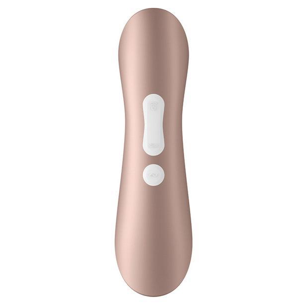 Satisfyer - Pro 2+ Air Pulse Vibration Rechargeable Clitoral Air Stimulator (Rose Gold) STF1050 CherryAffairs