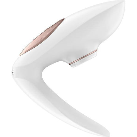 Satisfyer - Pro 4 Couples' Vibrator (White) STF1008 CherryAffairs