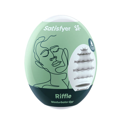 Satisfyer - Riffle Masturbator Ei (Grün)