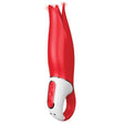 Satisfyer - Vibes Power Flower Clit Massager (Red) STF1038 CherryAffairs
