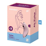 Satisfyer - Vulva Lover 1 Air Pulse Vibration Clitoral Stimulator (Violet) STF1287 CherryAffairs