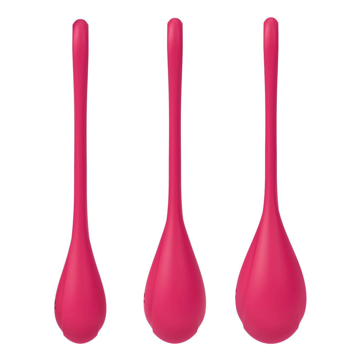 Satisfyer - Yoni Power 1 Silicone Kegel Balls Training Set (Red) STF1197 CherryAffairs