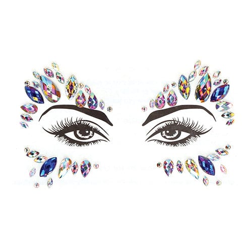 Shots - Le Desir Bliss Dazzling Eye Sparkle Bling Sticker Dressing Accessories O/S (Multi Colour) ST1036 CherryAffairs