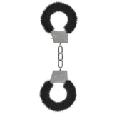 Shots - Ouch Beginner's Furry Handcuffs (Black) ST1021 CherryAffairs