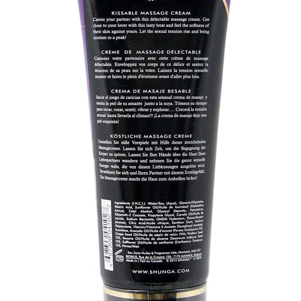 Shunga - Kissable Flavored Massage Cream 7 oz (Exotic Fruits) SU1025 CherryAffairs