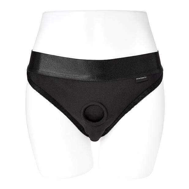 Sportsheets - Em Ex Silhouette Strap On Harness S (Black) SS1033 CherryAffairs