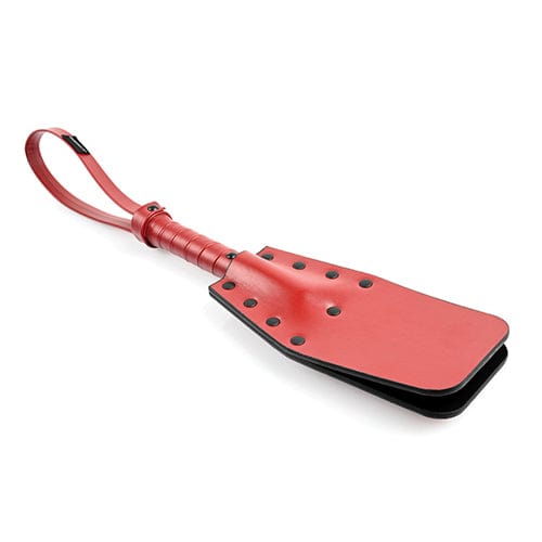 Sportsheets - Saffron BDSM Studded Spanker (Red) SS1068 CherryAffairs