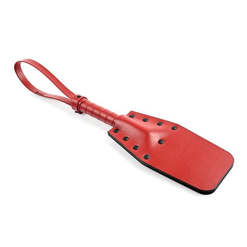 Sportsheets - Saffron BDSM Studded Spanker (Red) SS1068 CherryAffairs