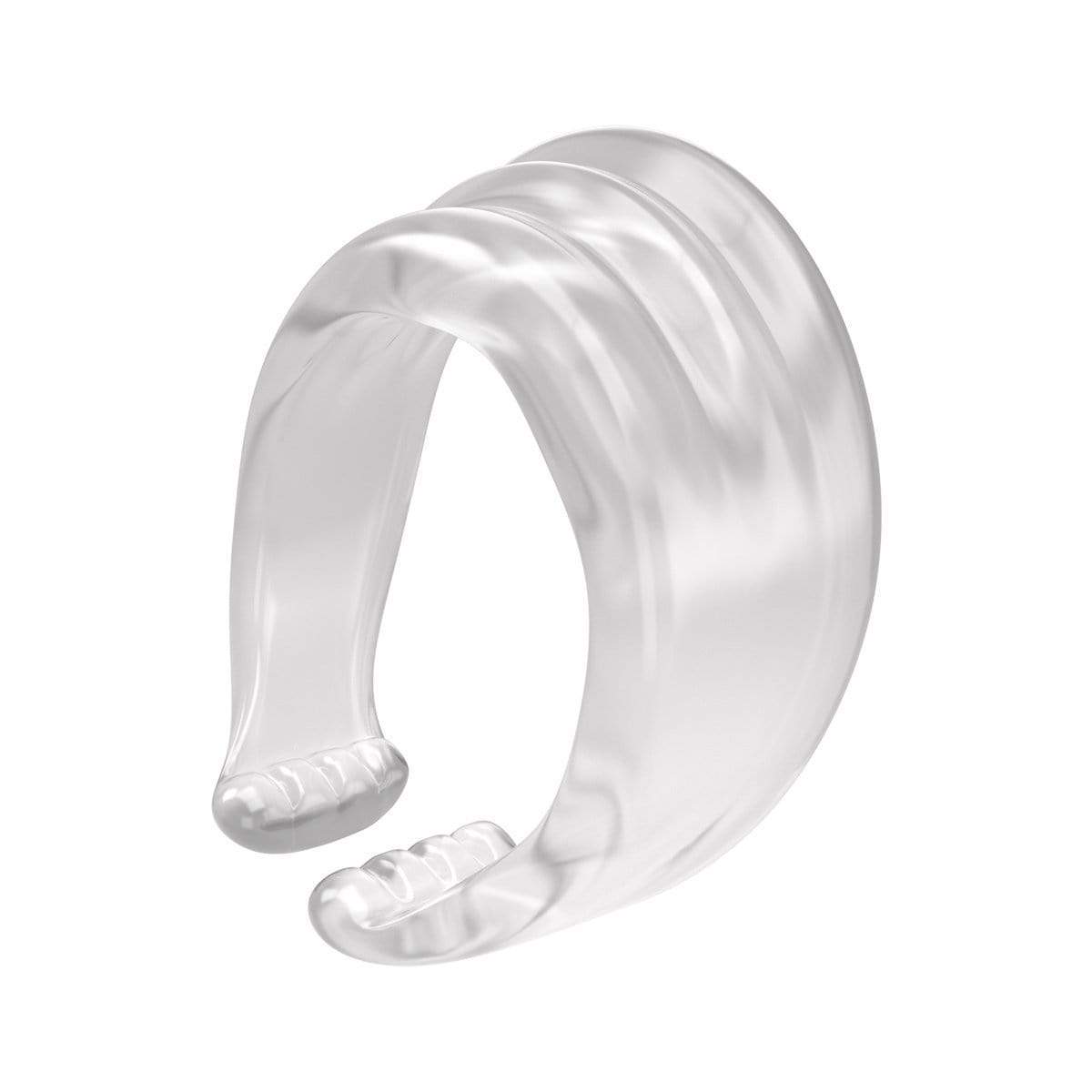 SSI Japan - My Peace Wide Soft Night Size M Correction Cock Ring (Clear) SSI1029 CherryAffairs