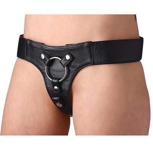 Strap U - Domina Adjustable Wide Band Strap On Harness (Black)    Strap On w/o Dildo