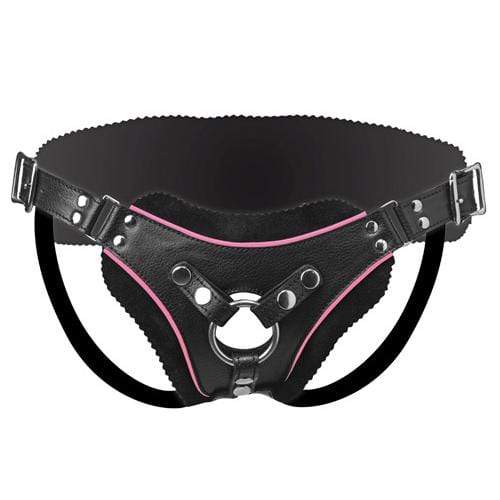 Strap U - Flamingo Low Rise Strap On Harness (Black)    Strap On w/o Dildo