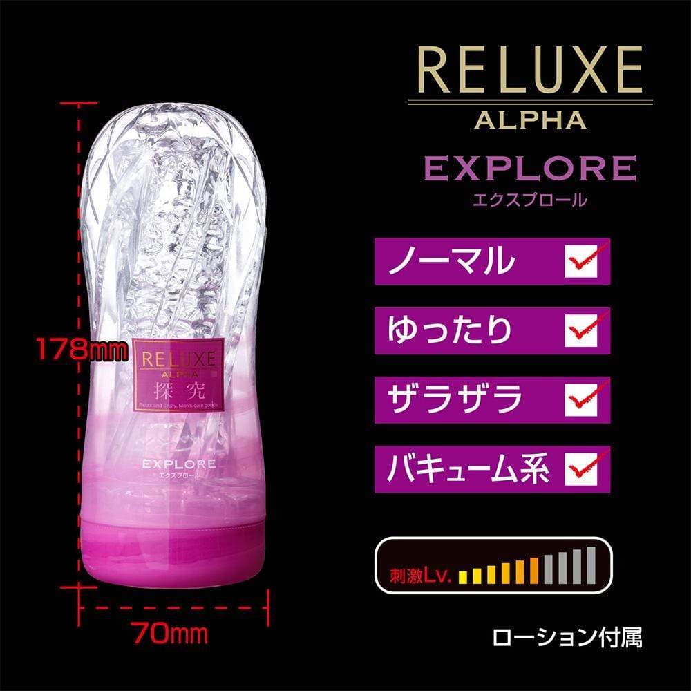 T-Best - Reluxe Alpha Explore Soft Stroker Normal Type (Clear) TB1004 CherryAffairs