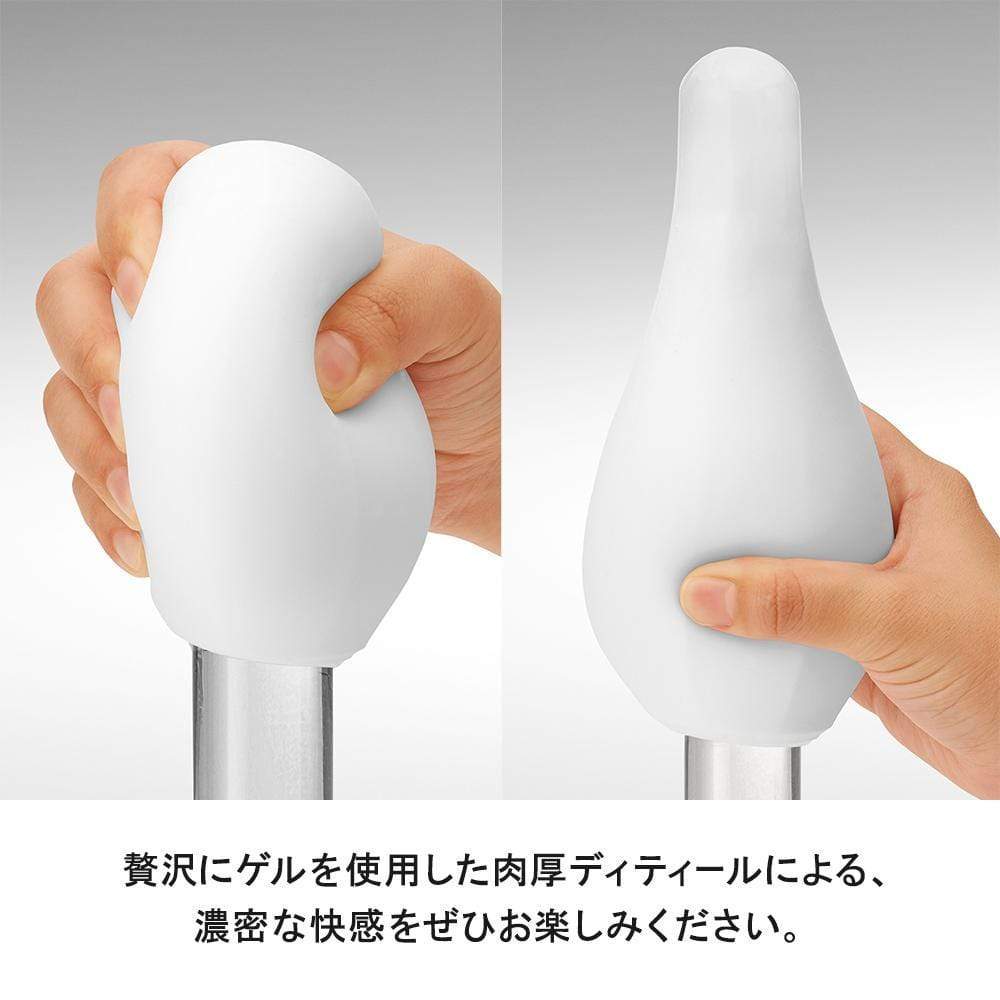 Tenga - 3D Geo Coral Soft Stroker Masturbator (White) TE1143 CherryAffairs