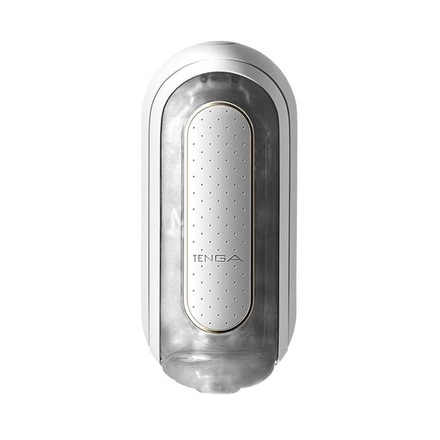 Tenga - Flip Zero 0 Electronic Vibration Masturbator (White) TE1099 CherryAffairs