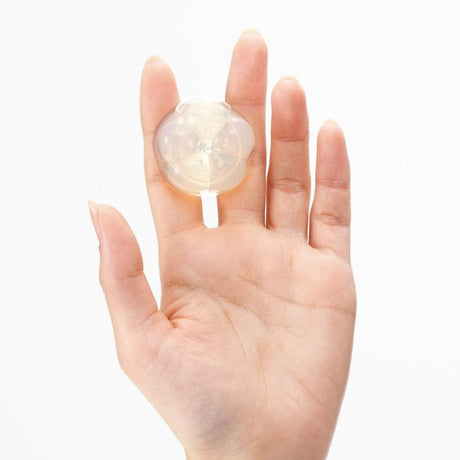 Tenga - Iroha Petit Shell Soft Massager (White) TE1191 CherryAffairs