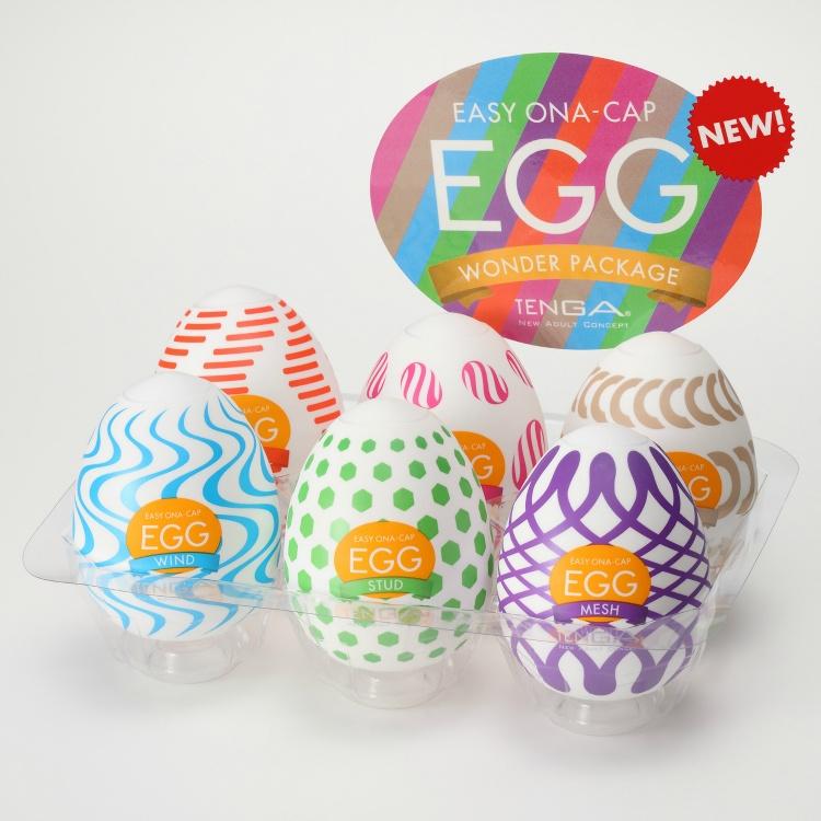 Tenga - Masturbator Egg Wonder Package Value Pack (6 Tenga Eggs) TE1179 CherryAffairs