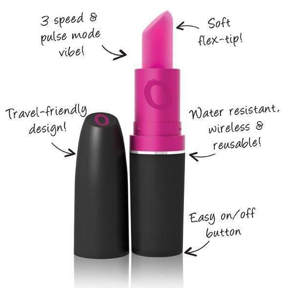 The Screaming O - Discreet Vibrating Lipstick TSO1001 CherryAffairs