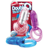 TheScreamingO - Double O 8 Super Powered Vibrating Cock Ring (Blue) TSO1119 CherryAffairs