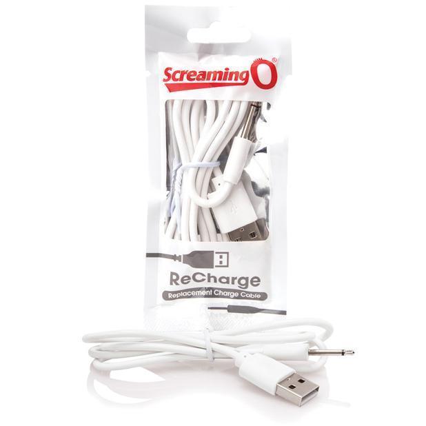 TheScreamingO - ReCharge Replacement Charging Cable (White) TSO1084 CherryAffairs