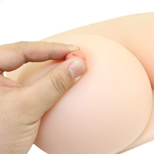 Tomax - Busty-Eve Breast Masturbator (Beige)    Masturbator Breast (Non Vibration)