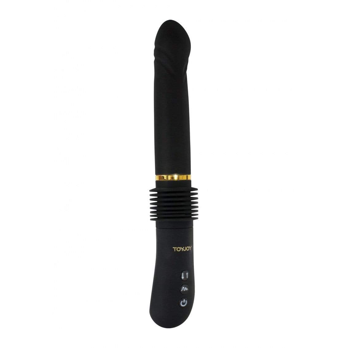 ToyJoy - Magnum Opus I Thrust in You Thruster Vibrator  (Black) TJ1073 CherryAffairs