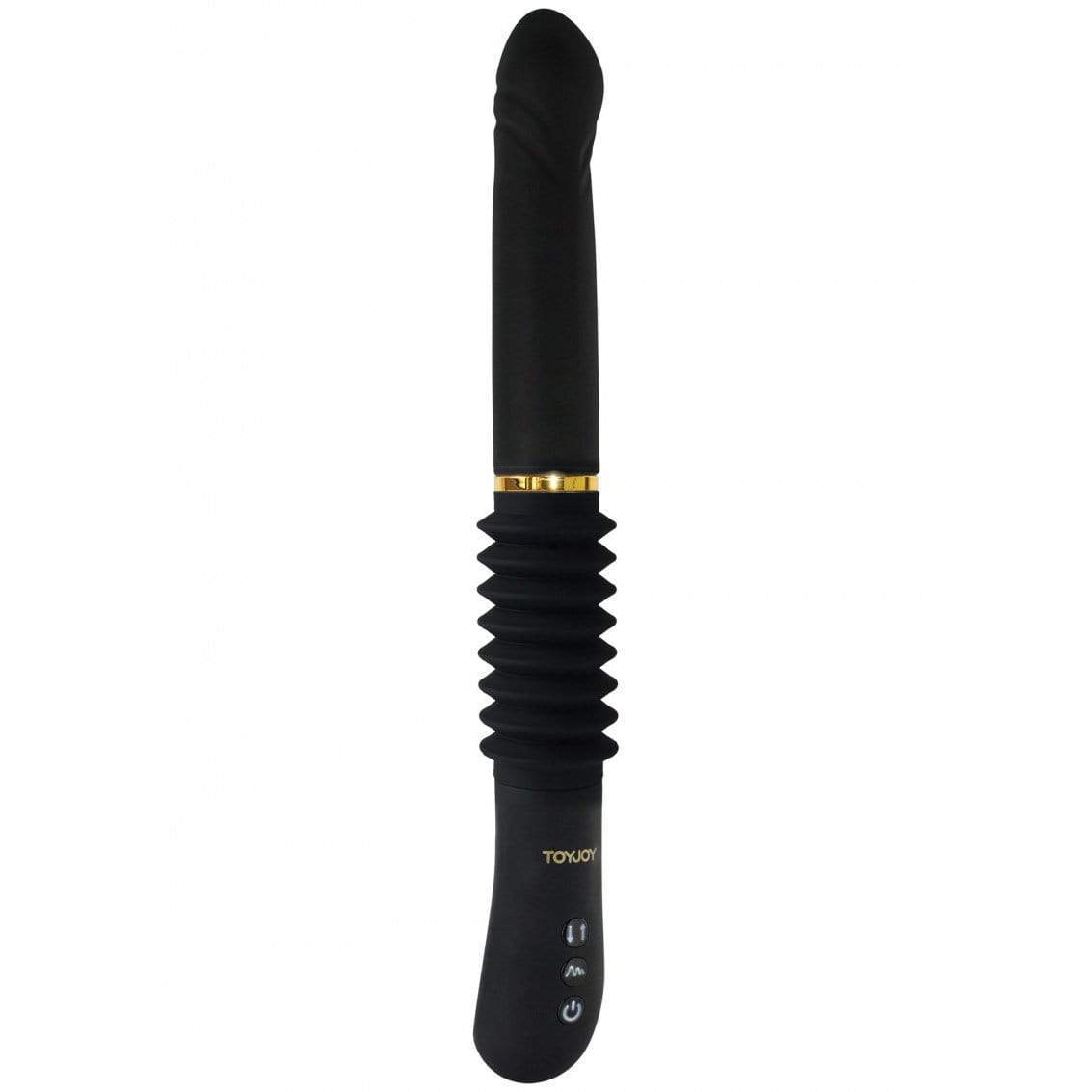 ToyJoy - Magnum Opus I Thrust in You Thruster Vibrator  (Black) TJ1073 CherryAffairs