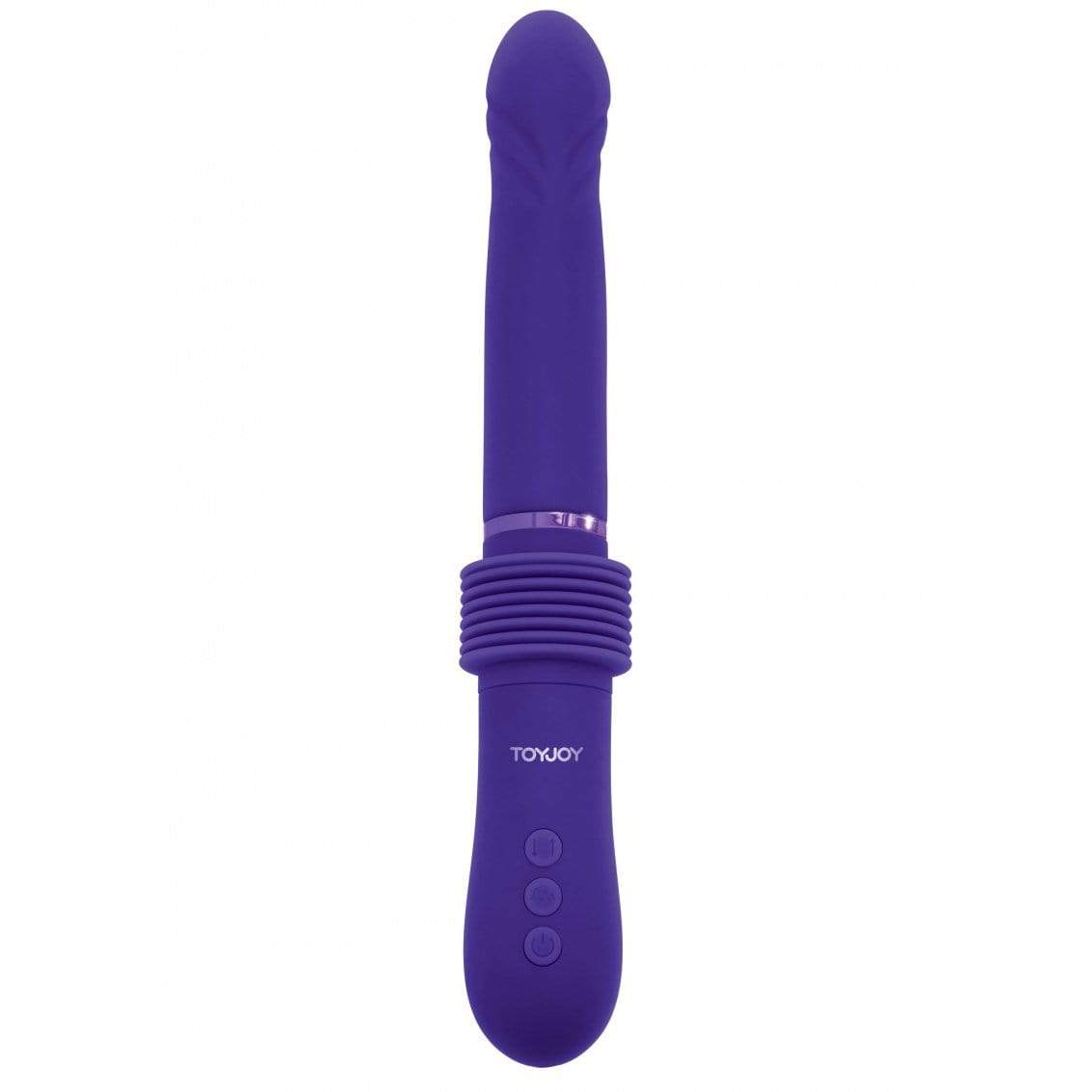 ToyJoy - Magnum Opus Supreme I Thrust in You Thruster Vibrator (Purple) TJ1074 CherryAffairs