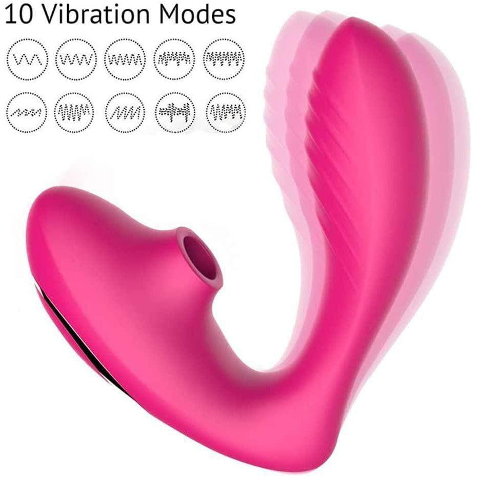 Tracy's Dog -  Clitoral Air Stimulator Vibrator (Pink) TRD1002 CherryAffairs